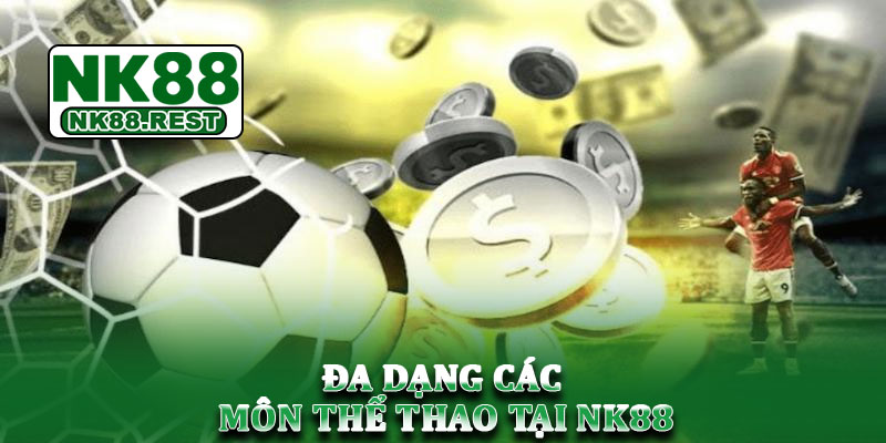 Thể thao NK88 - Trải nghiệm cá cược thể thao đỉnh cao 2025 1 Đa dạng các môn thể thao tại NK88