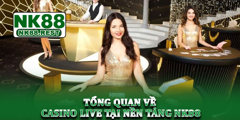 Casino live NK88 - Trải nghiệm sòng trực tuyến đỉnh cao 1 Tổng quan về casino live tại nền tảng NK88